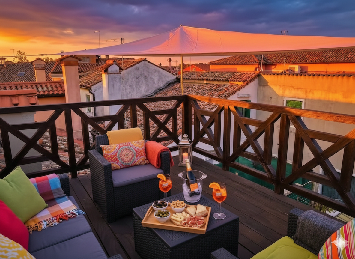 Casa sul Cielo Burano - Altana Panoramica