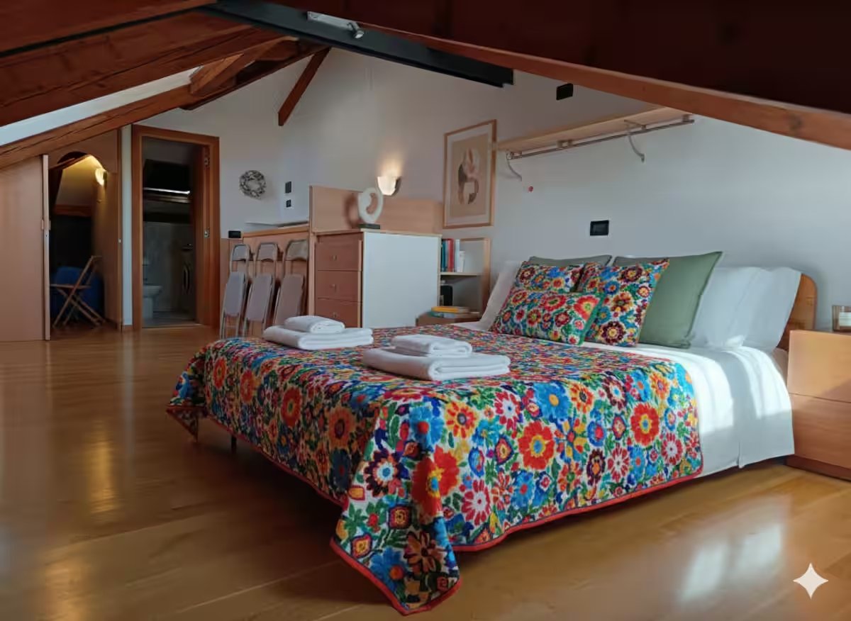 Vista Canale Tramonto Burano